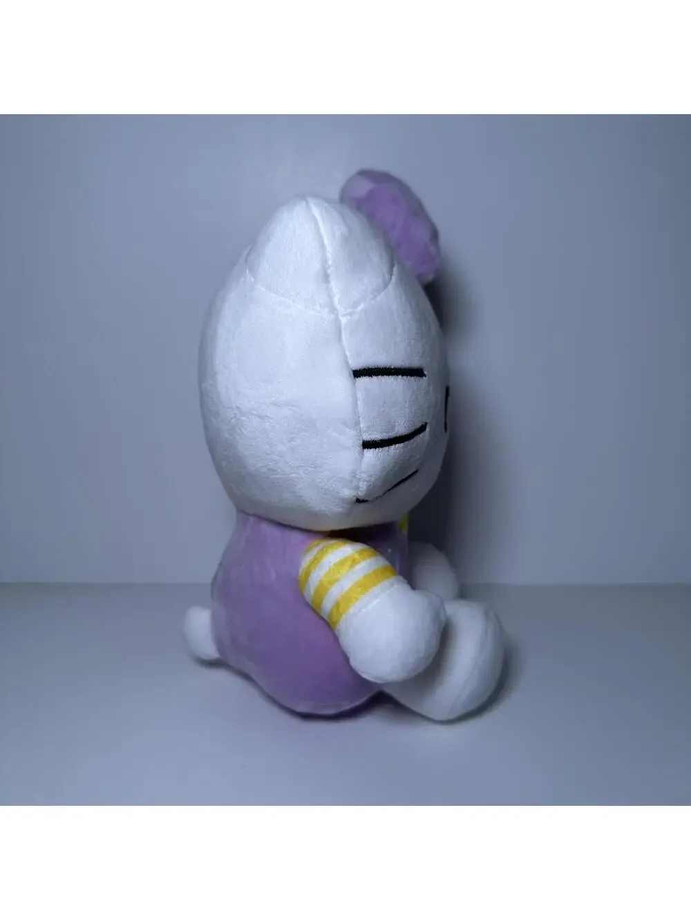 Sanrio 2024 Hello Kitty in Purple Overalls 8” Soft Plush Stuffed Animal